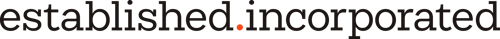 est_inc_primary logo type_multi_black_single
