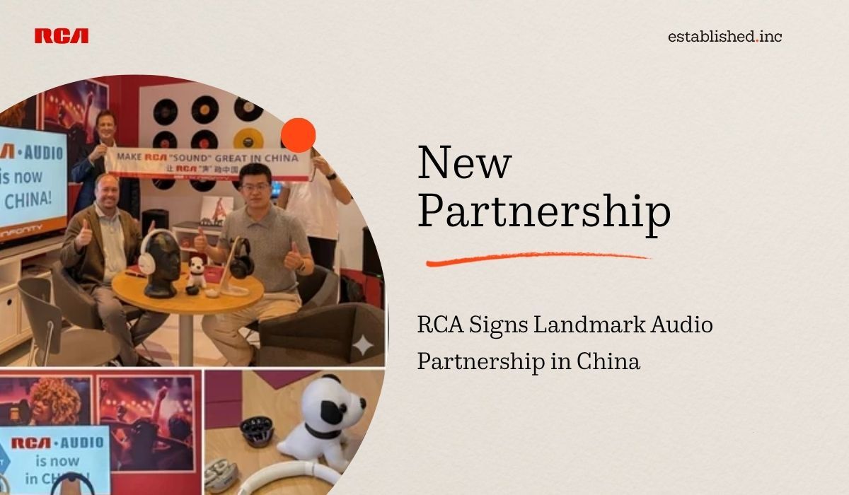 RCA Signs Landmark Audio Partnership in China