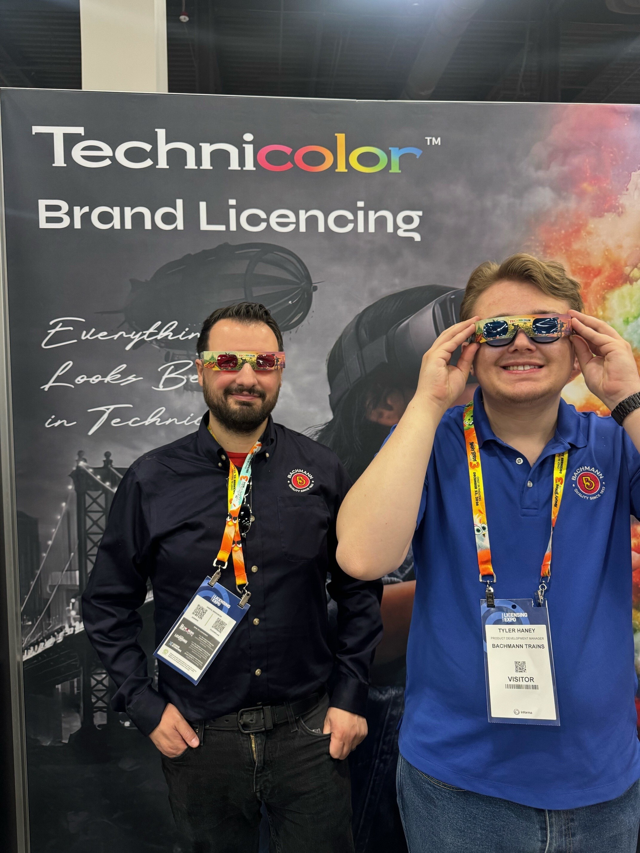 Technicolor-inspired model train licensing concept for Bachmann Trains collaboration