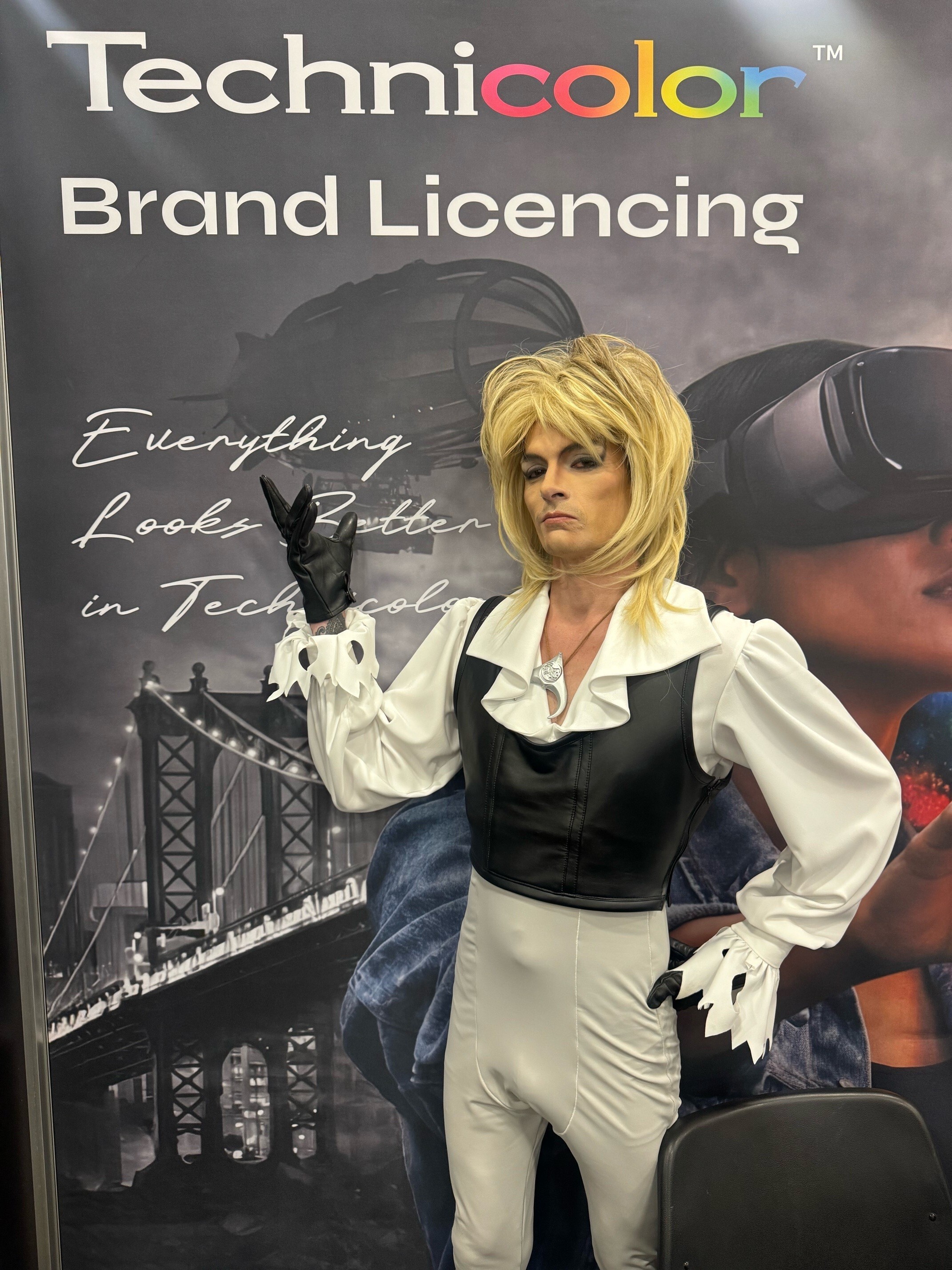 Licensing Expo visitor engagement with Technicolor visual brand activation
