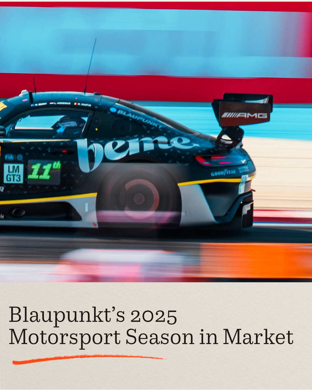 What Blaupunkt’s 2025 Motorsport Season Delivered for Brand Partners