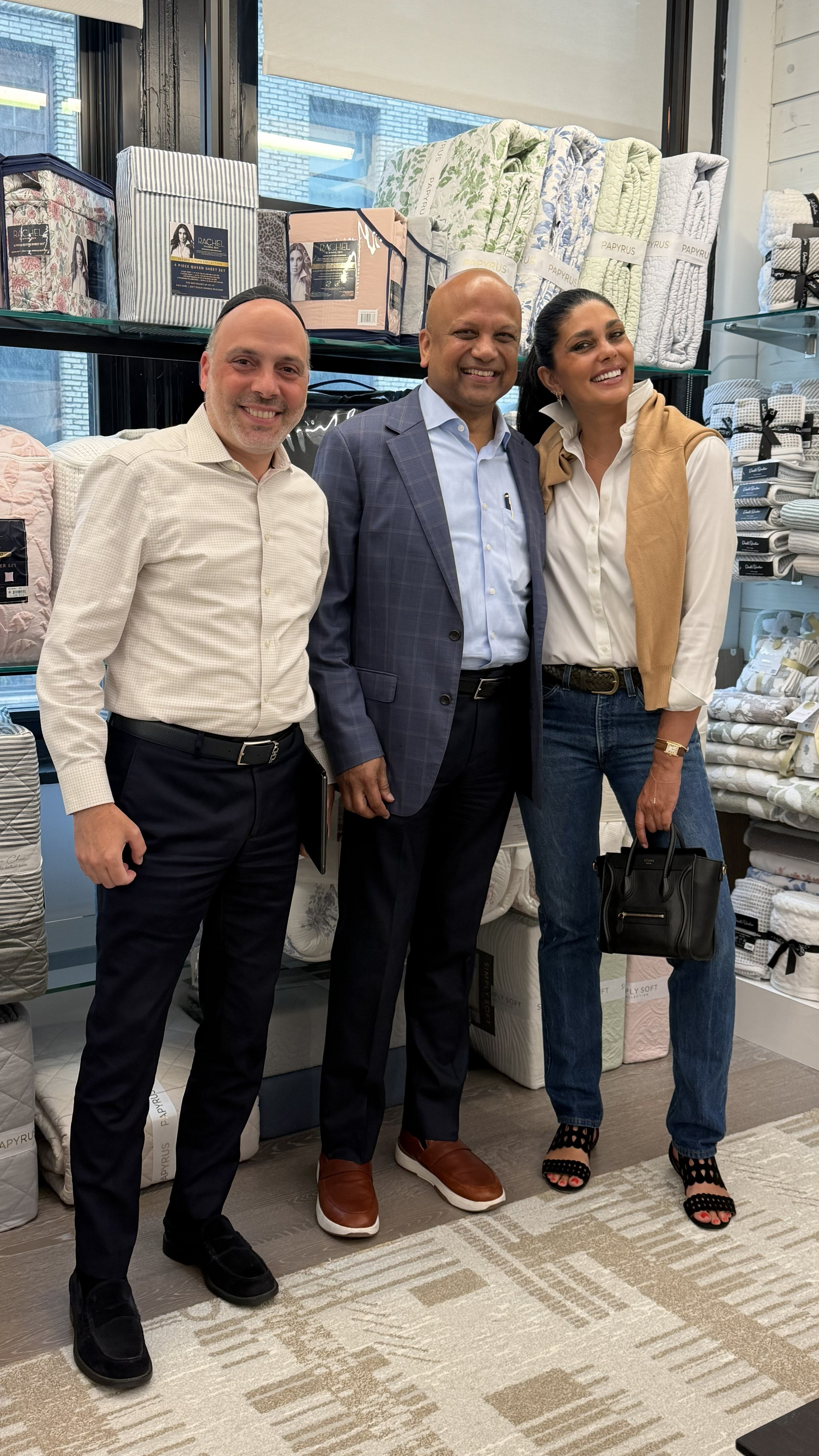 Rachel or Rachel Rachel Roy with Soft Home Brand Partners Enchante