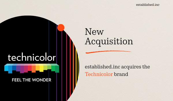 established.inc acquires Technicolor brand